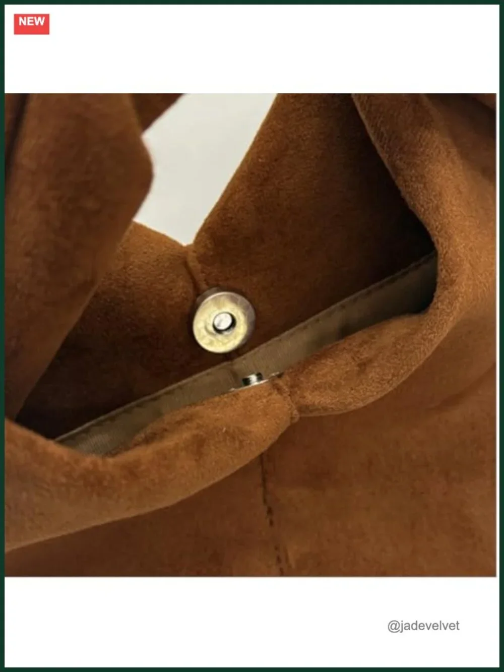 Slouchy Suede Tote Bag Crossbody Shoulder Handbag Women Pleated Hobo Purse